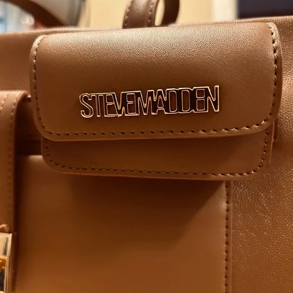 Steve Madden Brown Tote Bag - Picture 4 of 11